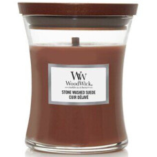 Ароматична свічка з ароматом замші Woodwick Medium Stone Washed Suede  275 г